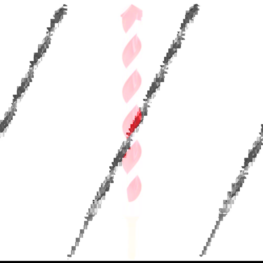 Rotary Drill/Hammer Drill Bits; Drill Bit Size (Inch): 1 ; Shank Type: Three Flat ; Drill Bit Material: Carbide Tipped; High Speed Steel ; Shank Diameter (Inch): 3/8 ; Flute Length (Inch): 10 ; Flute Length (Decimal Inch): 10.0000